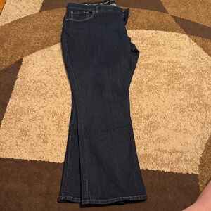 Elegant Indigo Women's Boot Cut Jeans